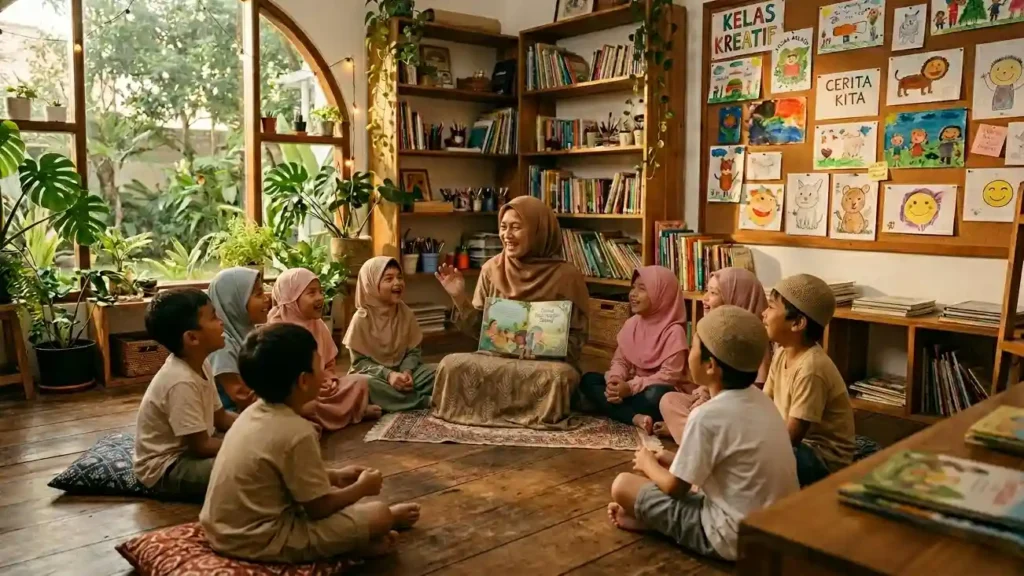lingkungan membentuk karakter