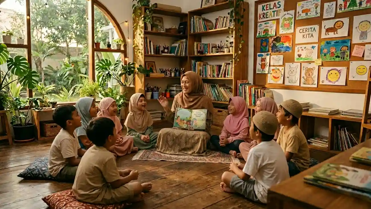 lingkungan membentuk karakter