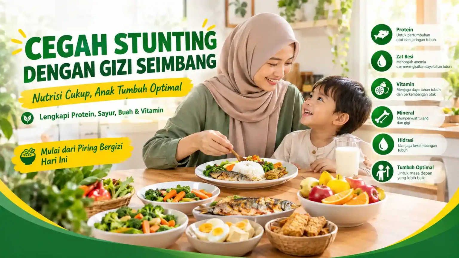 gizi untuk mencegah stunting